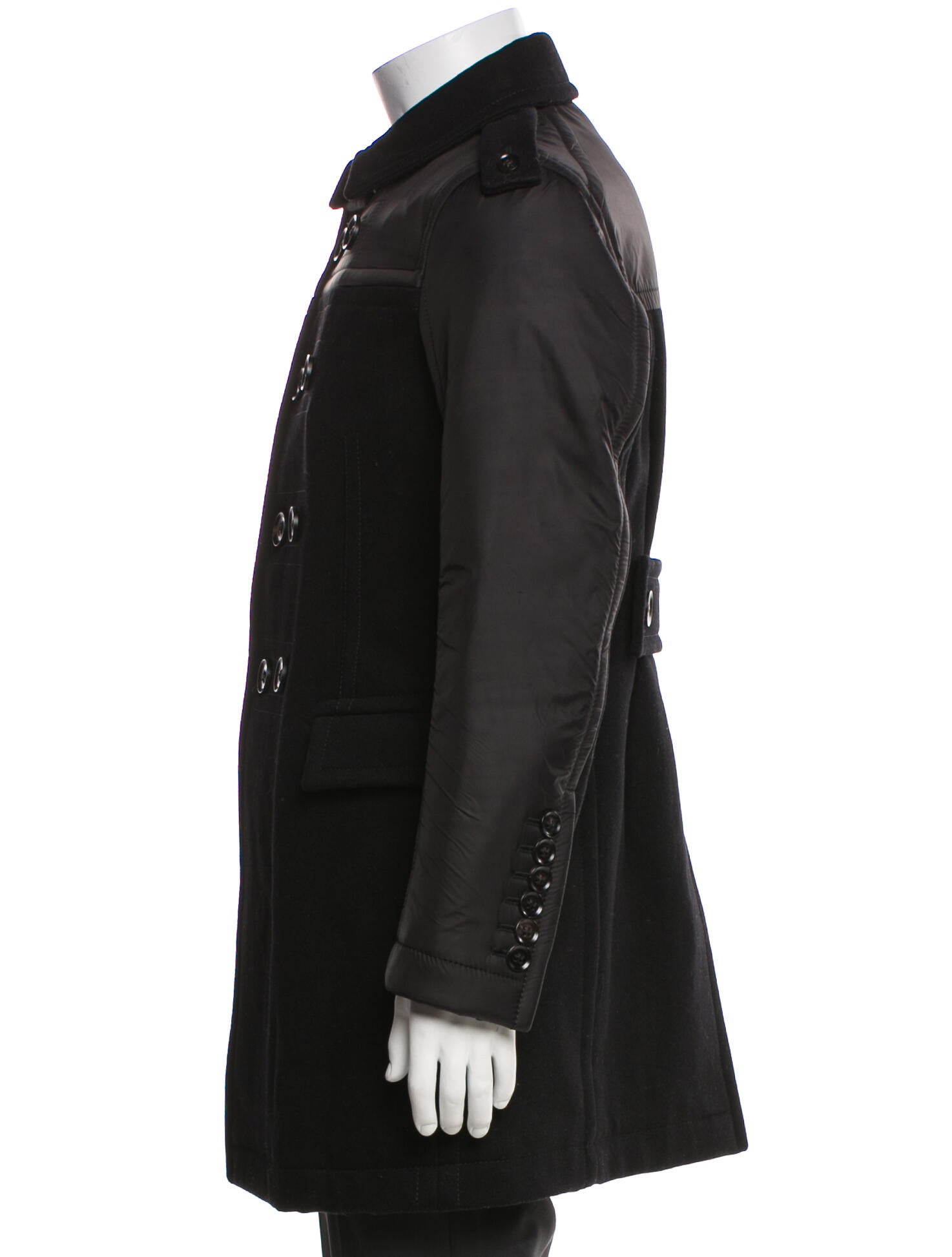 Burberry Prorsum Wool Trench Coat