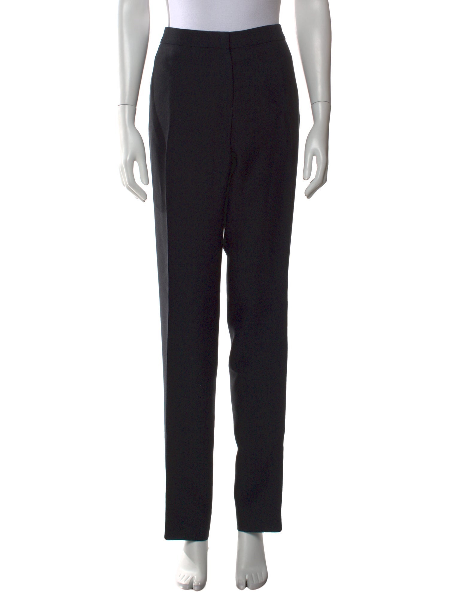 Burberry Prorsum Virgin Wool Straight Leg Pants