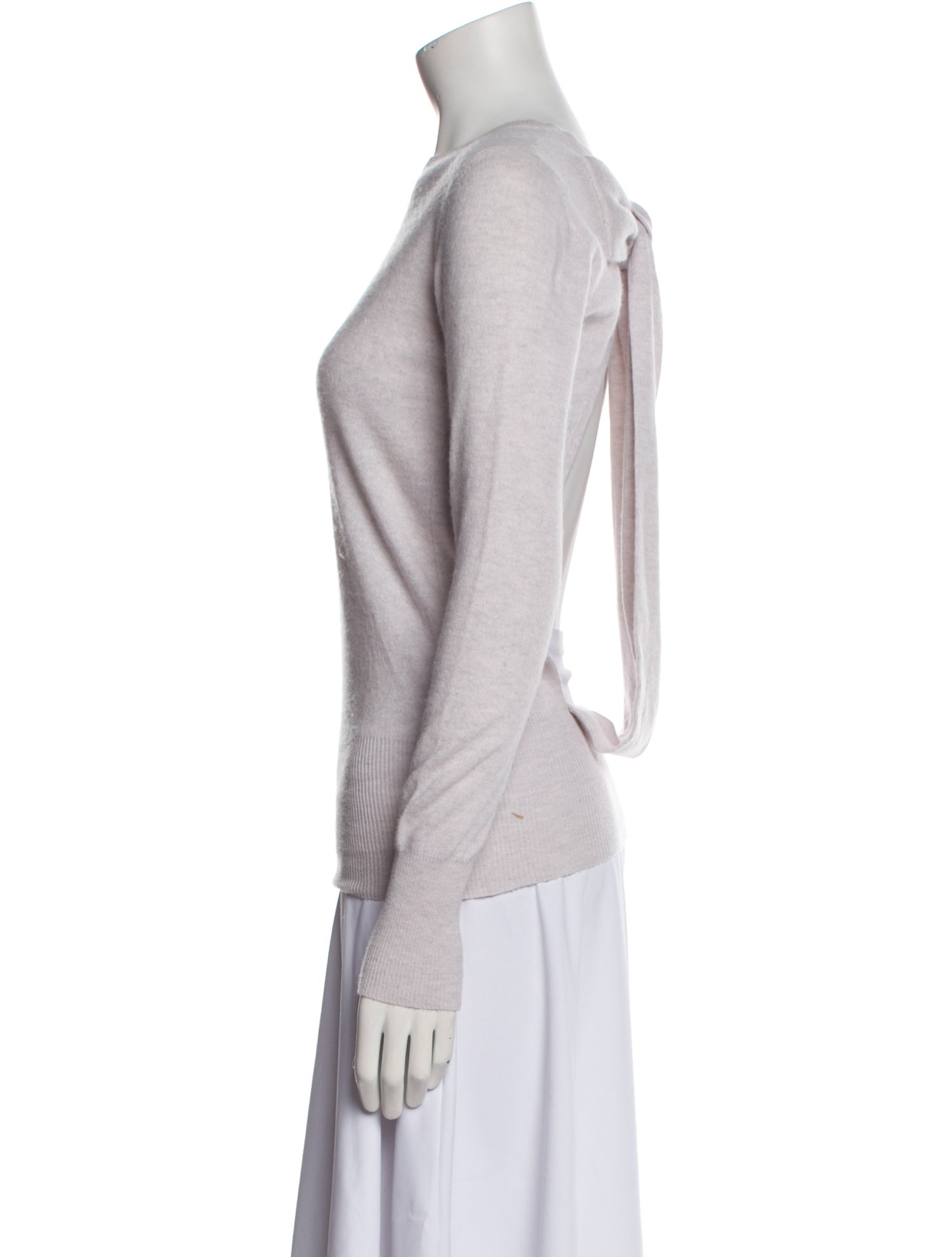 Burberry Prorsum Cashmere Bateau Neckline Sweater