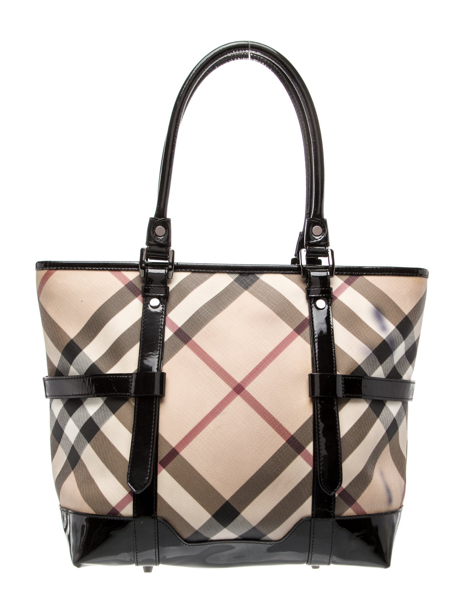 Burberry Super Nova Check Shoulder Bag