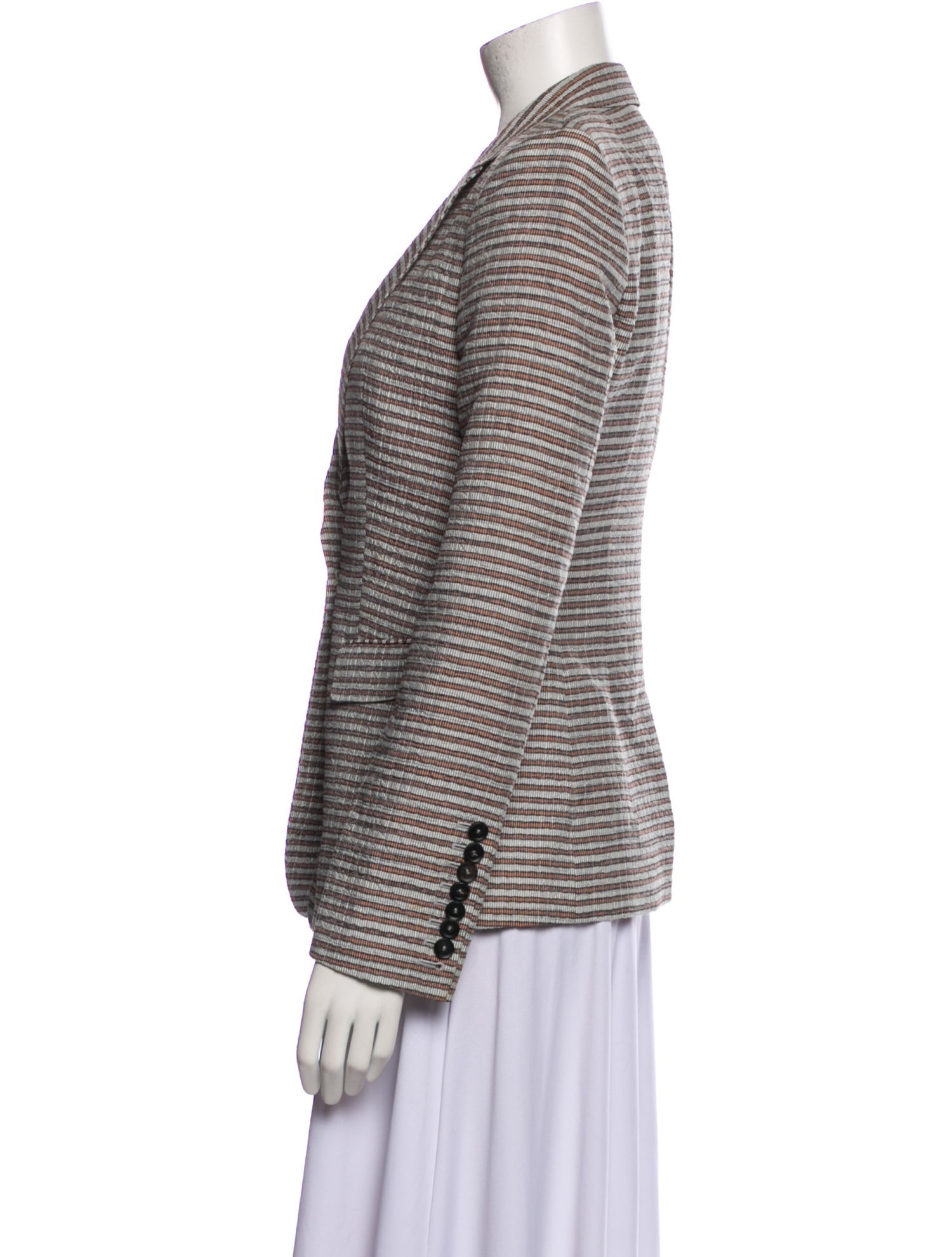 Burberry Prorsum Striped Blazer