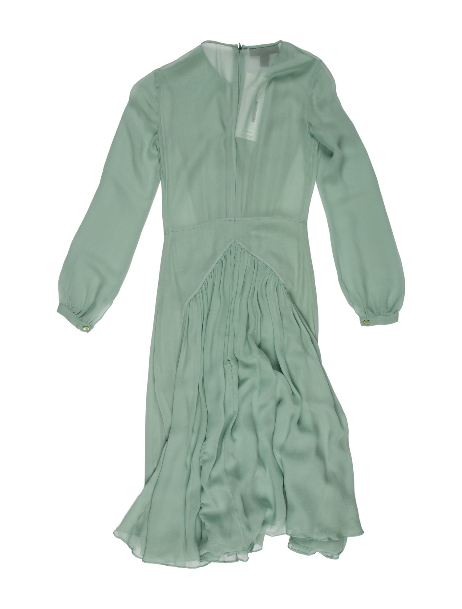 Burberry Prorsum Crew Neck Knee-Length Dress