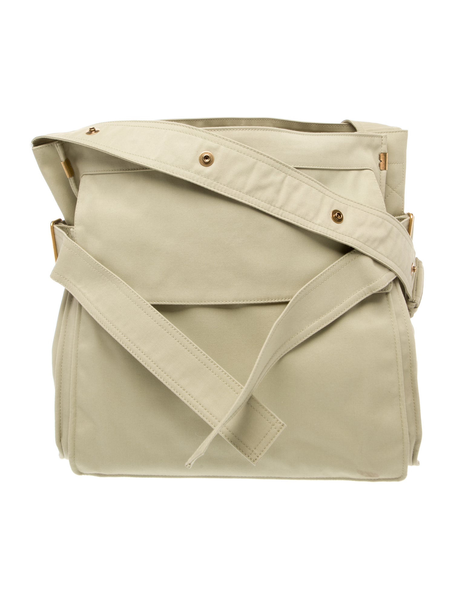 Burberry Canvas Bucket Bag