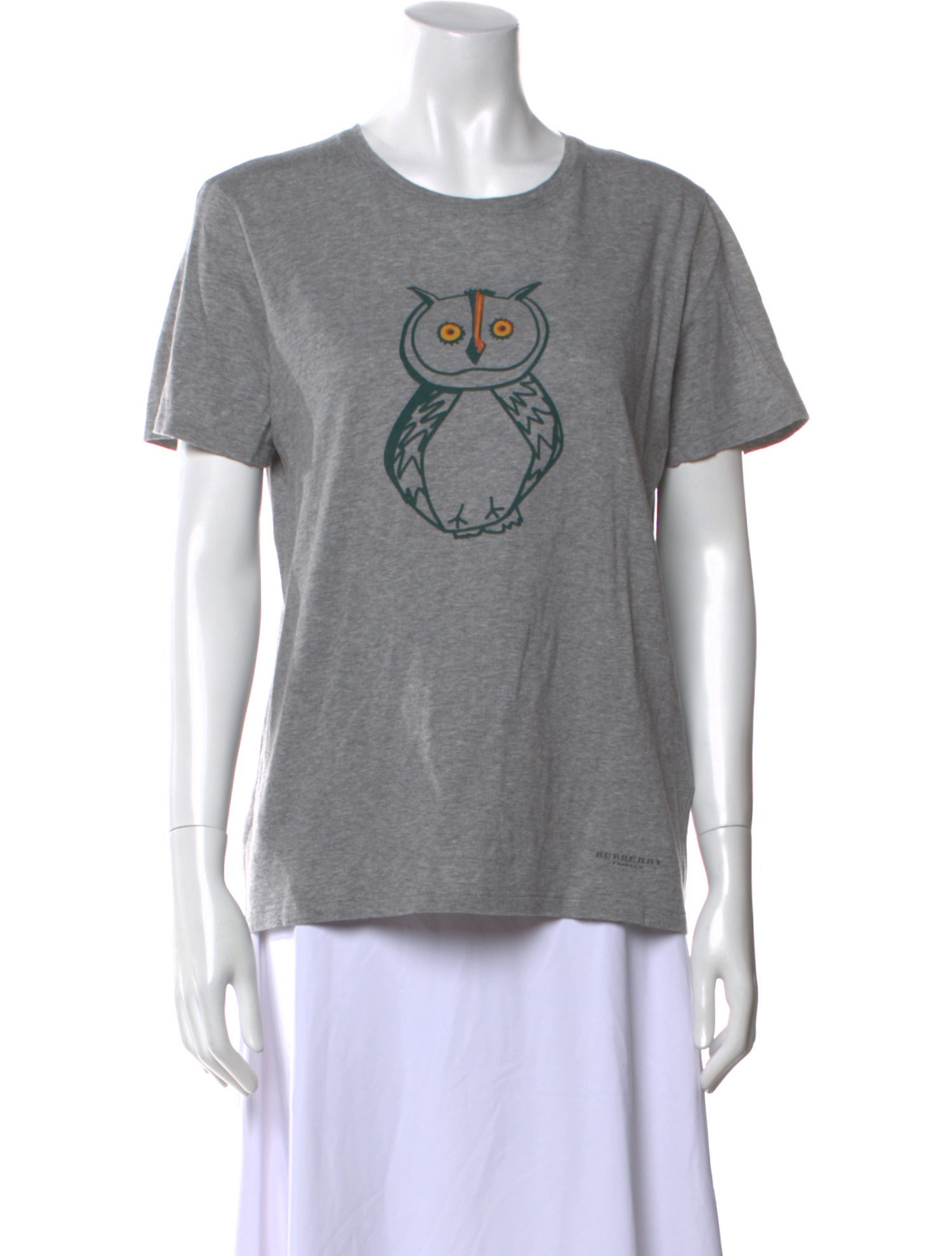 Burberry Prorsum Graphic Print Crew Neck T-Shirt