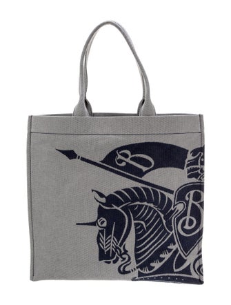 Burberry Prorsum Canvas Top Handle Bag