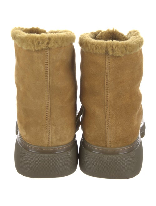 Burberry Prorsum Suede Lace-Up Boots