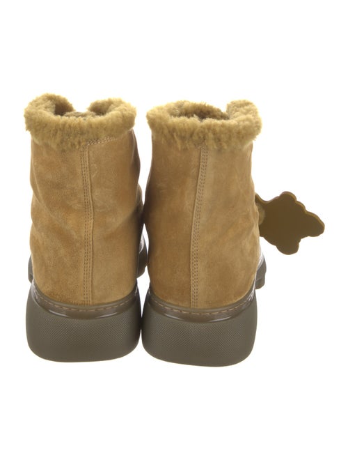 Burberry Prorsum Suede Lace-Up Boots