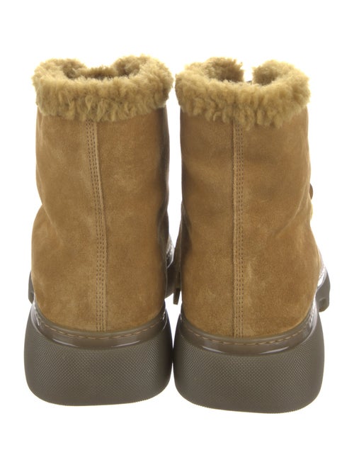 Burberry Prorsum Suede Lace-Up Boots