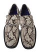 Burberry Python Animal Print Loafers