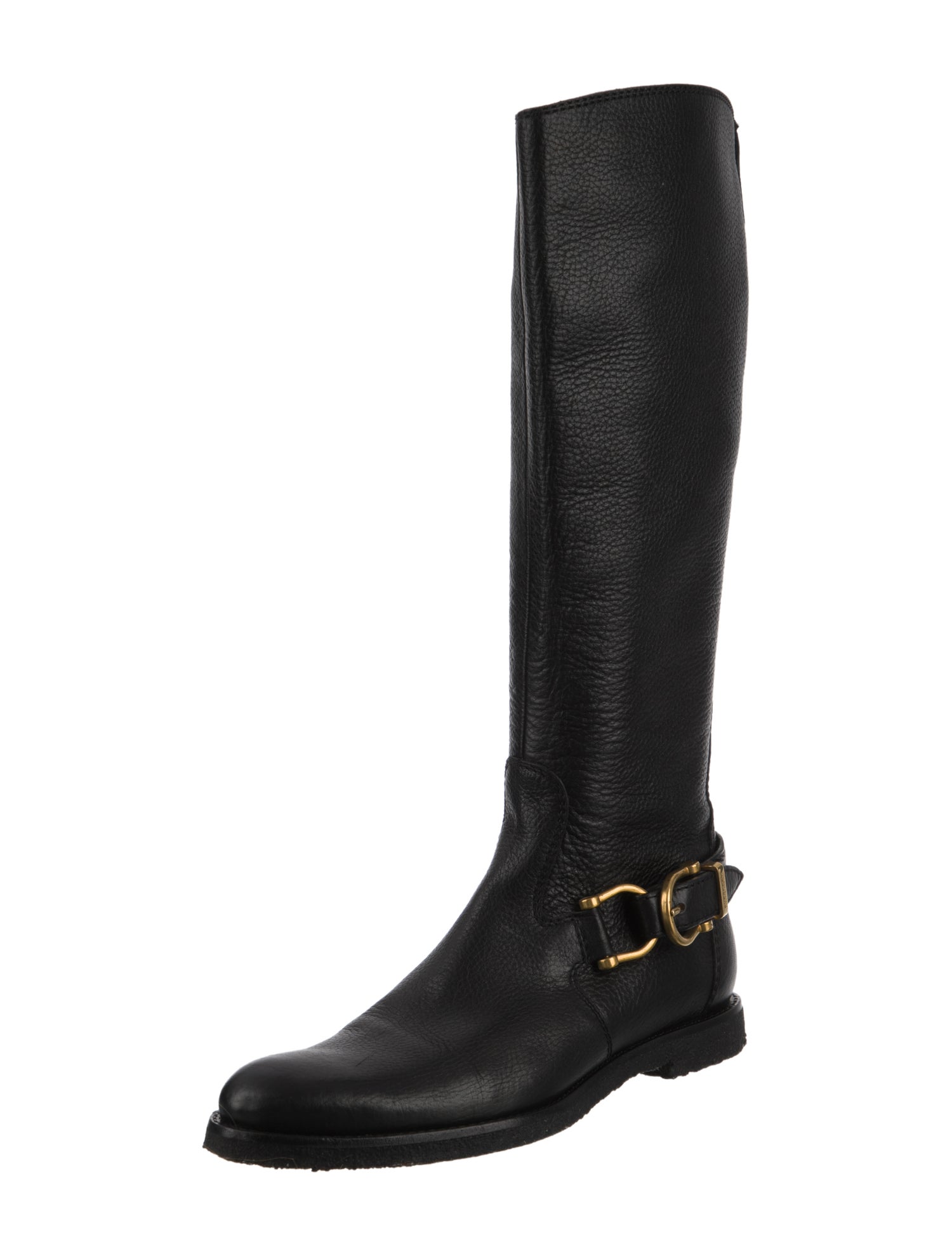 Burberry Prorsum Leather Riding Boots