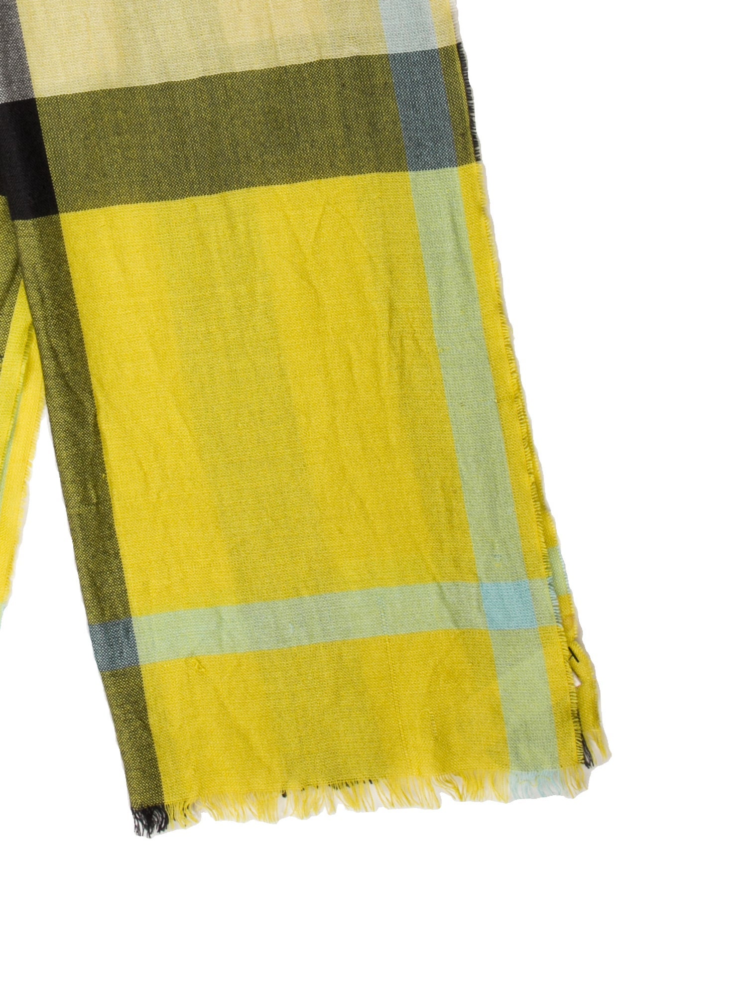 Burberry Silk House Check Pattern Scarf