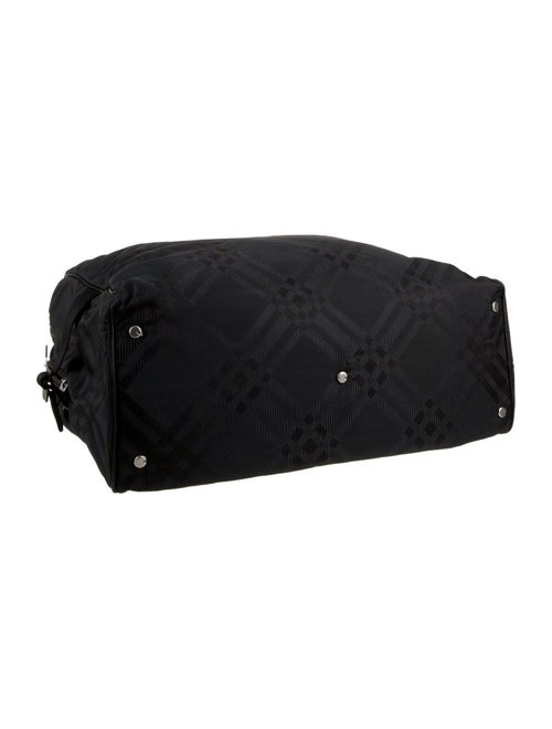 Burberry Smoked Check Duffel Bag W/ Tags