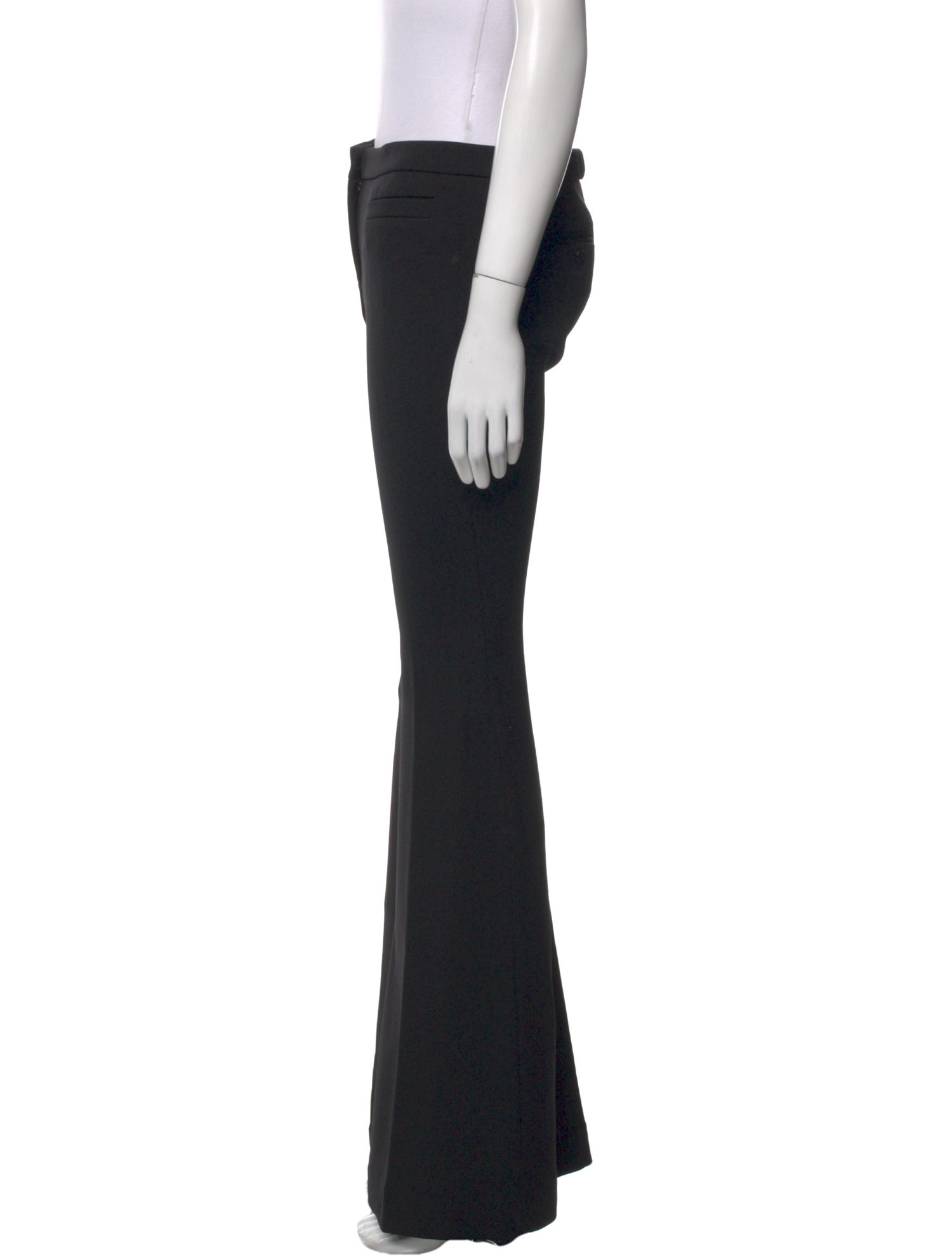 Burberry Prorsum Wool Wide Leg Pants