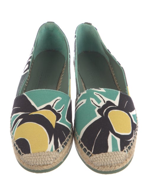 Burberry Prorsum Canvas Printed Espadrilles