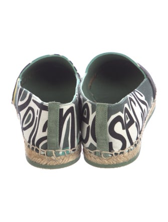 Burberry Prorsum Canvas Printed Espadrilles