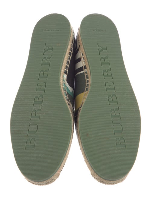 Burberry Prorsum Canvas Printed Espadrilles