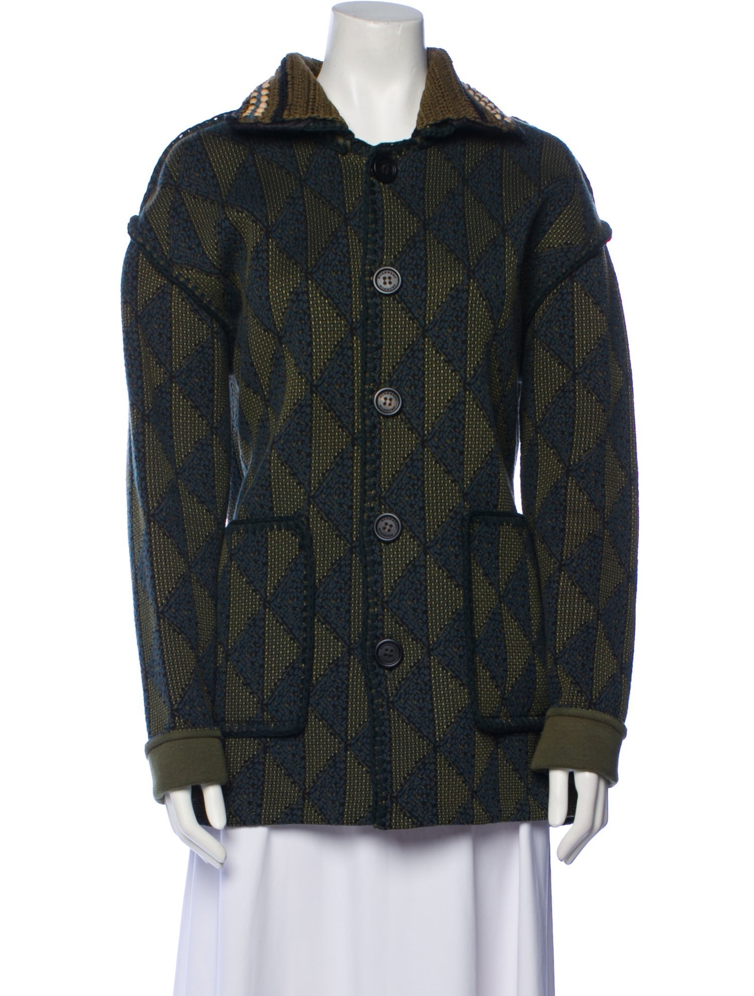 Burberry Prorsum Printed Evening Jacket