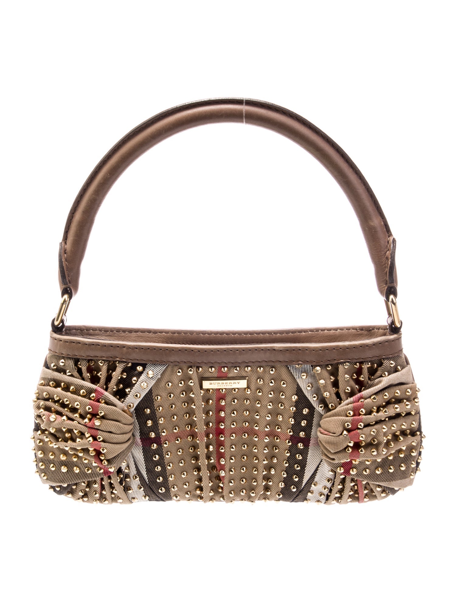 Burberry Prorsum Canvas Shoulder Bag