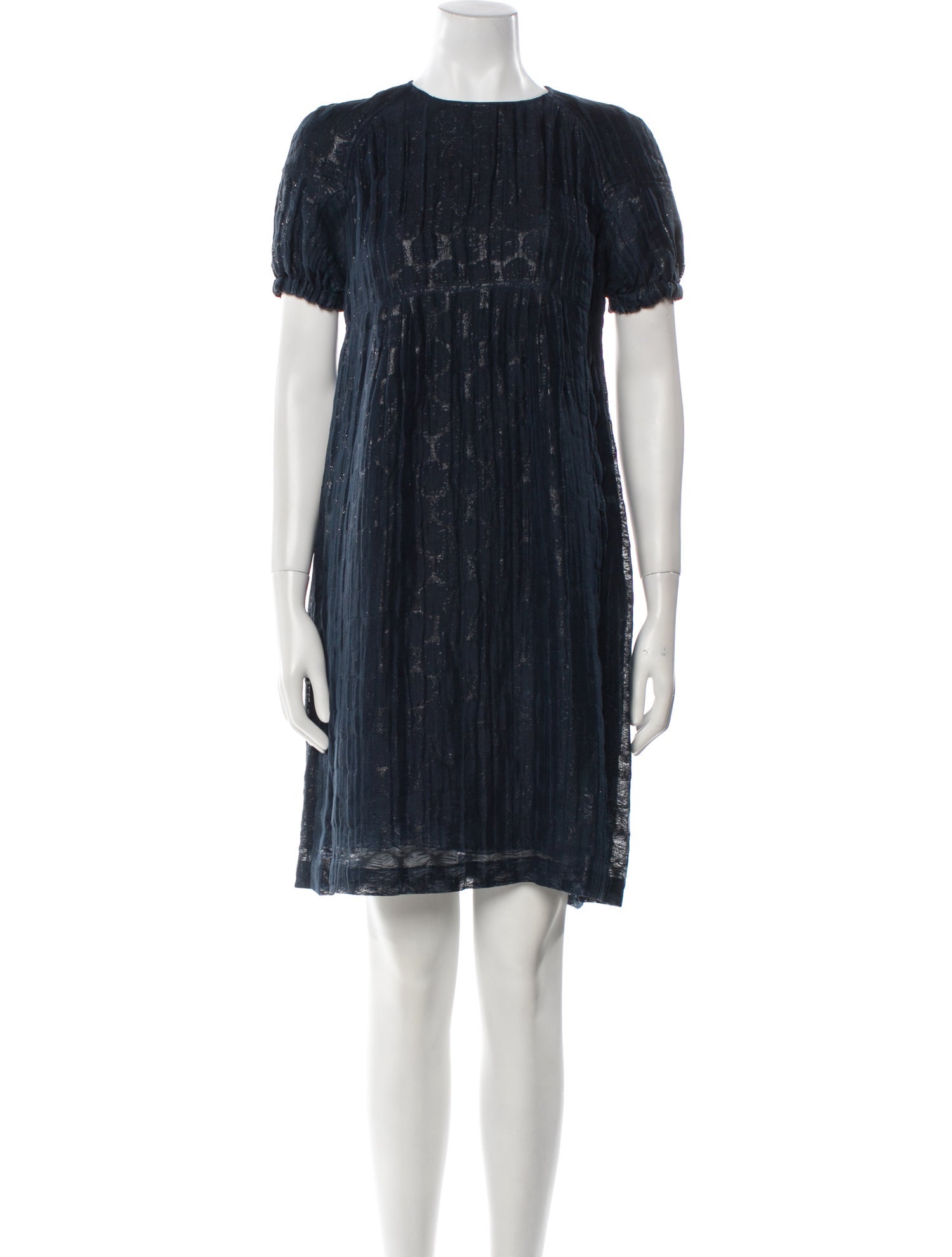 Burberry Prorsum Silk Knee-Length Dress