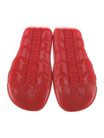 Burberry Prorsum Rubber Slides