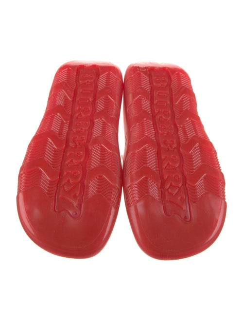 Burberry Prorsum Rubber Slides