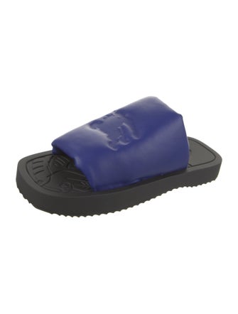 Burberry Prorsum Leather Slides