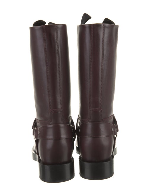 Burberry Prorsum Leather Moto Boots