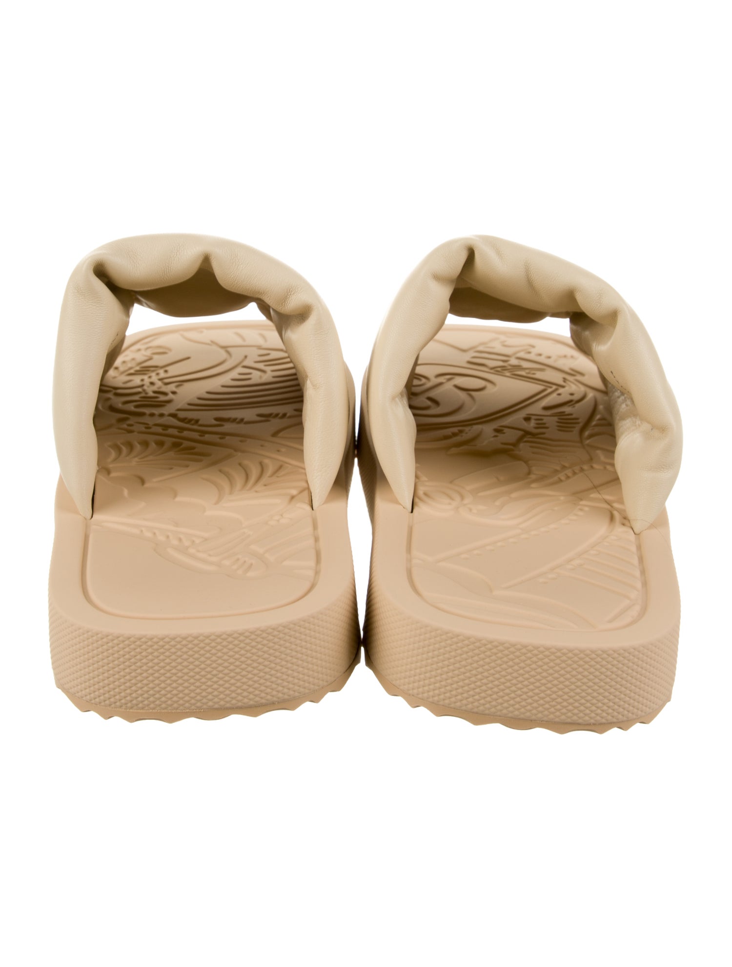 Burberry Prorsum Leather Slides
