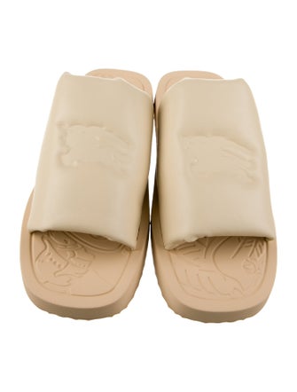 Burberry Prorsum Leather Slides