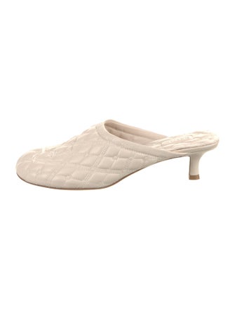 Burberry Leather Mules