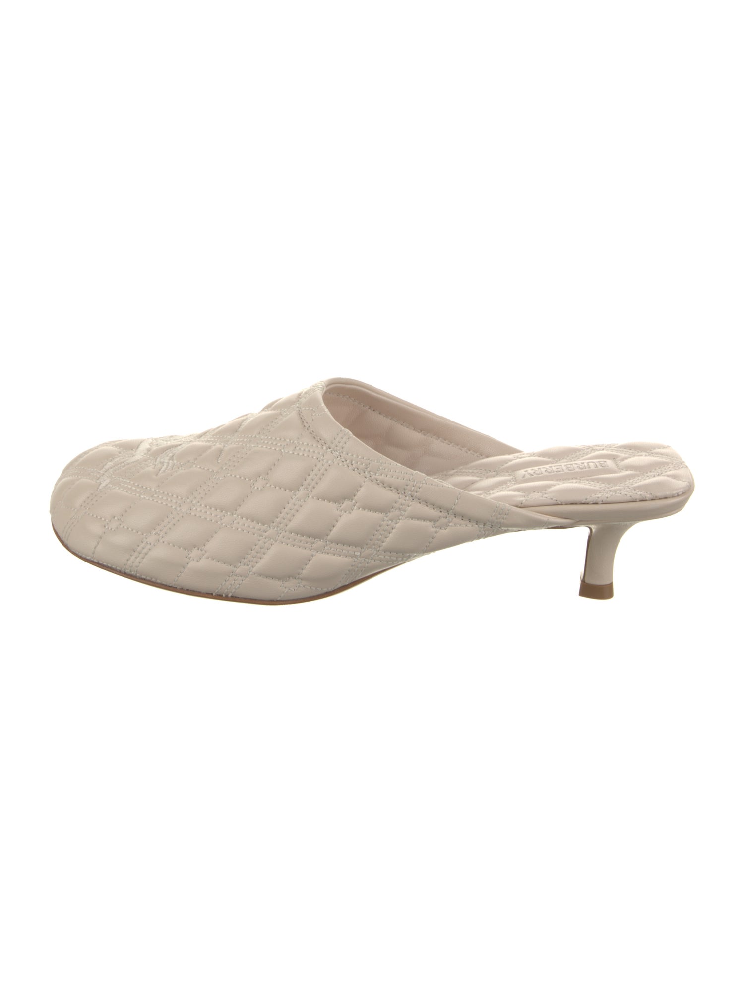 Burberry Leather Mules w/ Tags