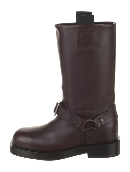 Burberry Prorsum Leather Moto Boots
