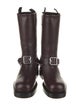 Burberry Prorsum Leather Moto Boots