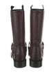 Burberry Prorsum Leather Moto Boots