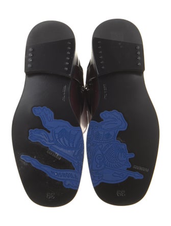 Burberry Prorsum Leather Moto Boots