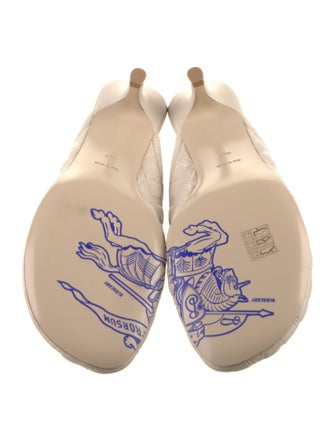 Burberry Prorsum Leather Mules