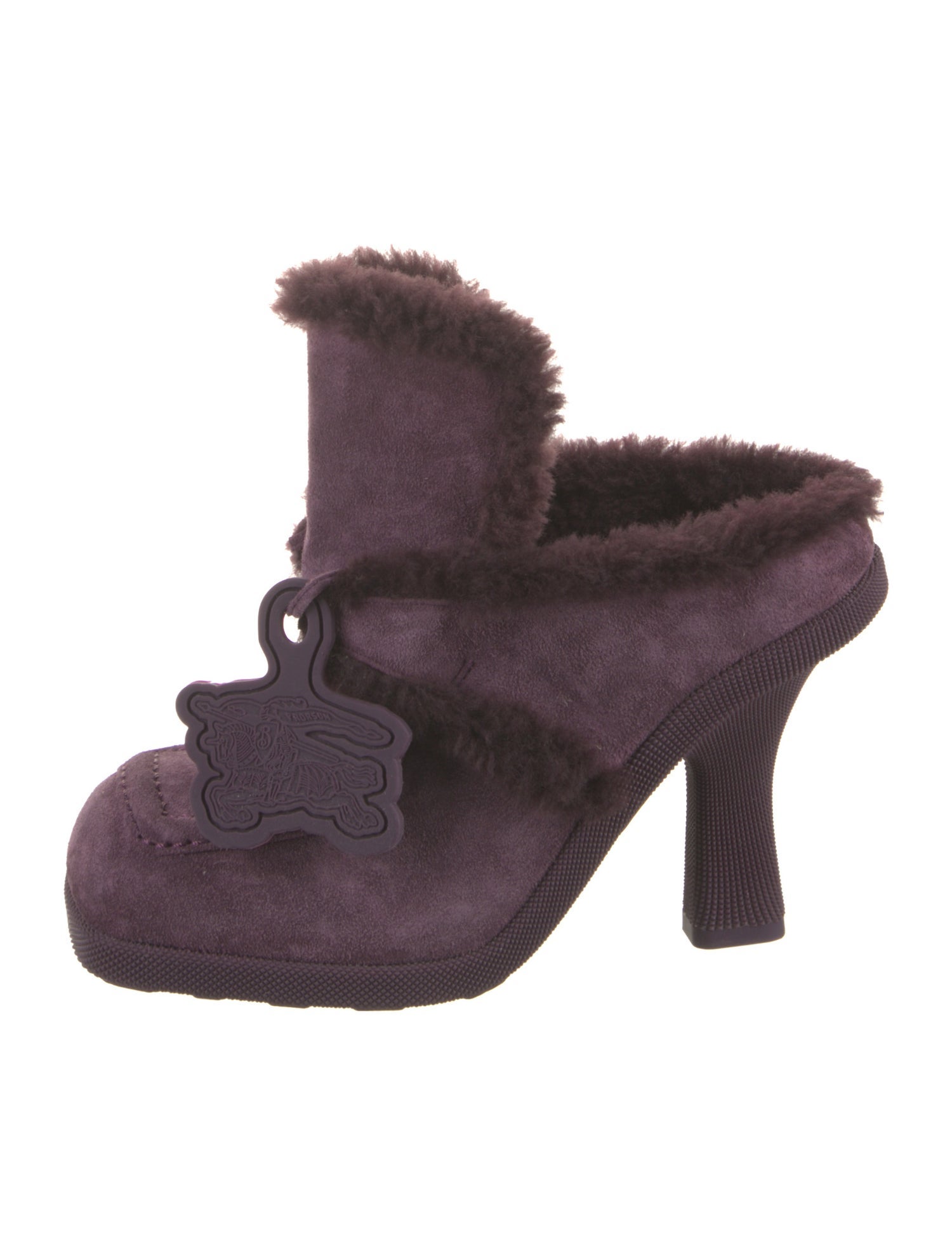 Burberry Prorsum Suede Mules