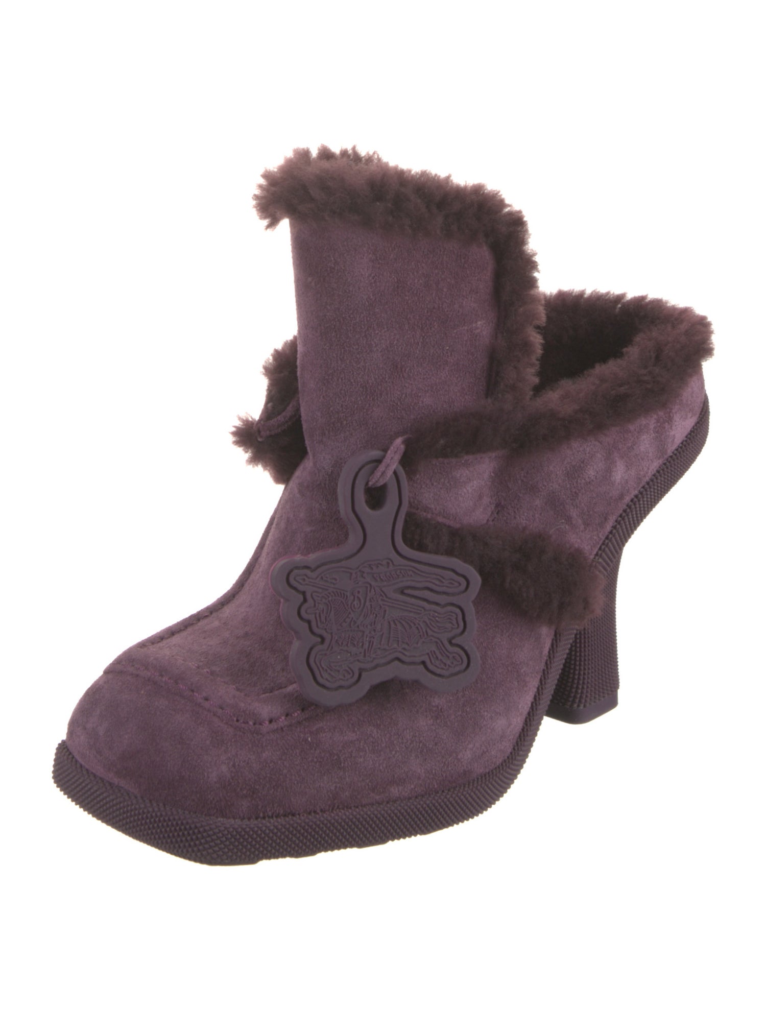 Burberry Prorsum Suede Mules