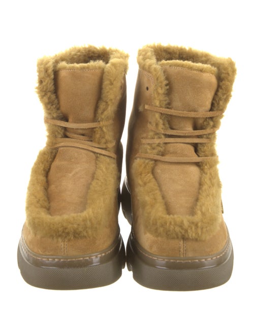 Burberry Prorsum Suede Lace-Up Boots