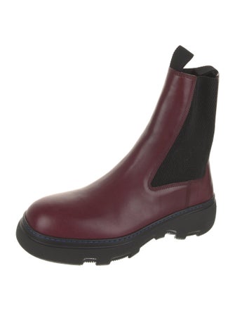 Burberry Prorsum Leather Chelsea Boots