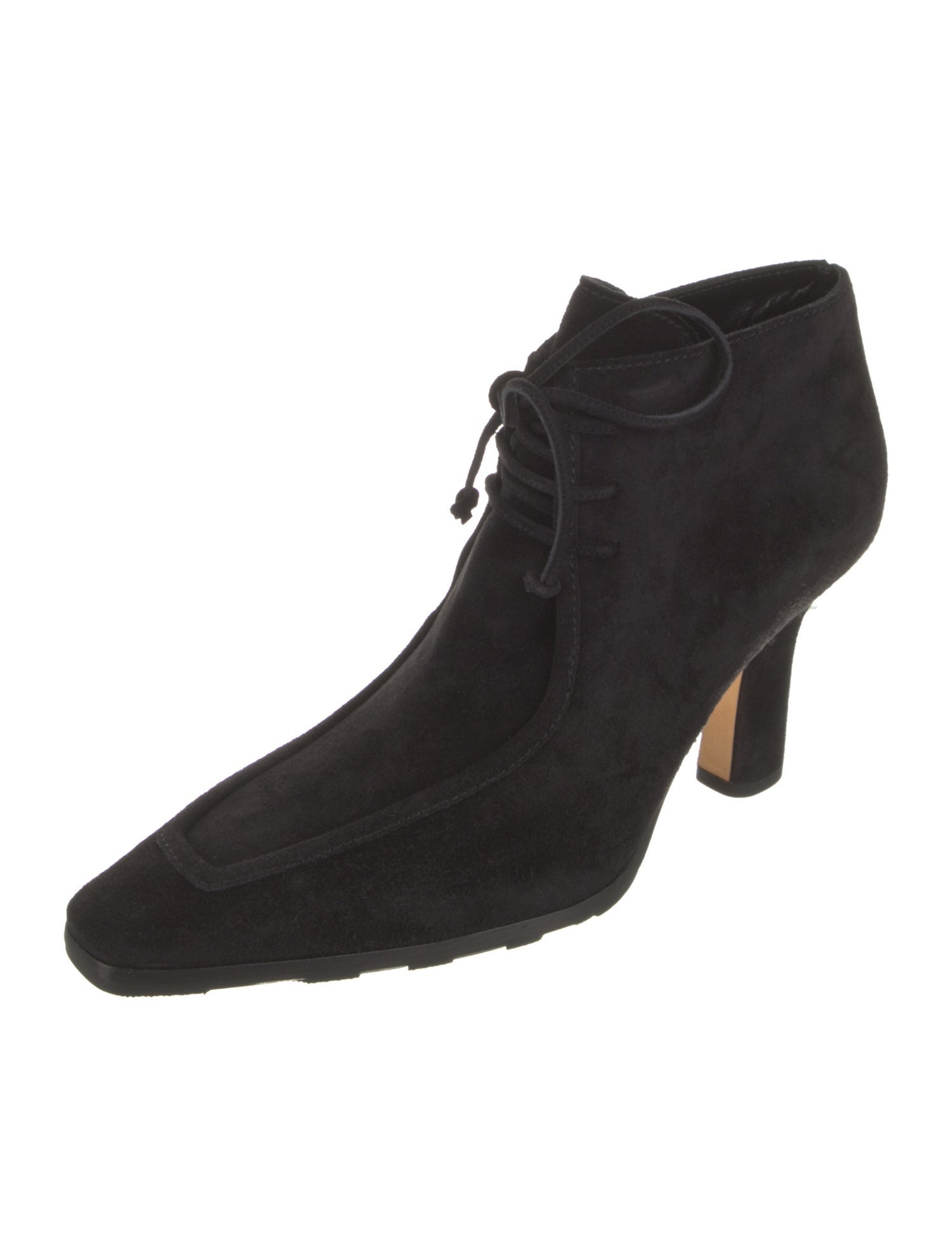 Burberry Prorsum Suede Lace-Up Boots