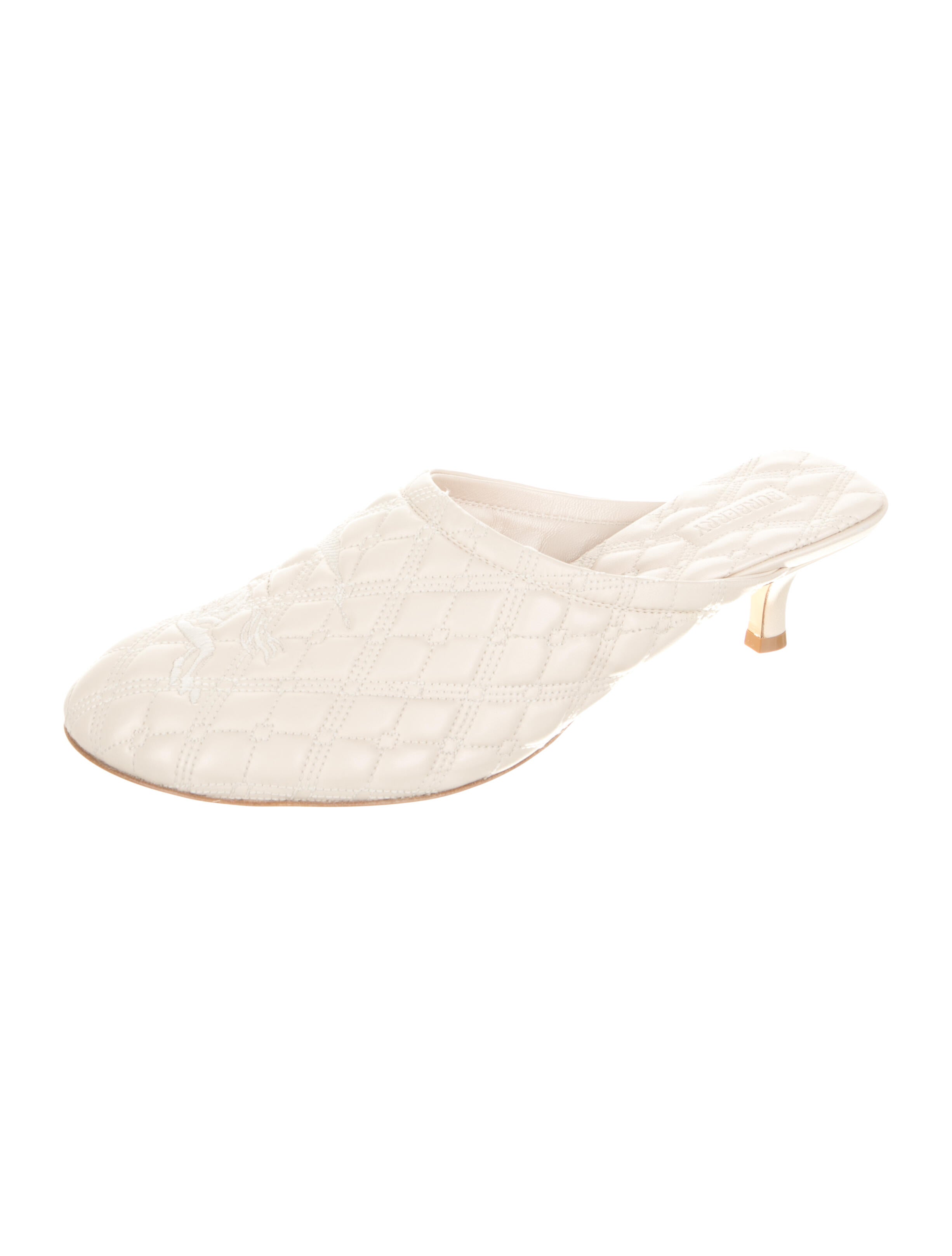 Burberry Prorsum Leather Mules