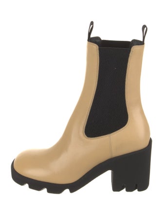 Burberry Prorsum Leather Chelsea Boots