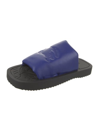 Burberry Prorsum Leather Slides