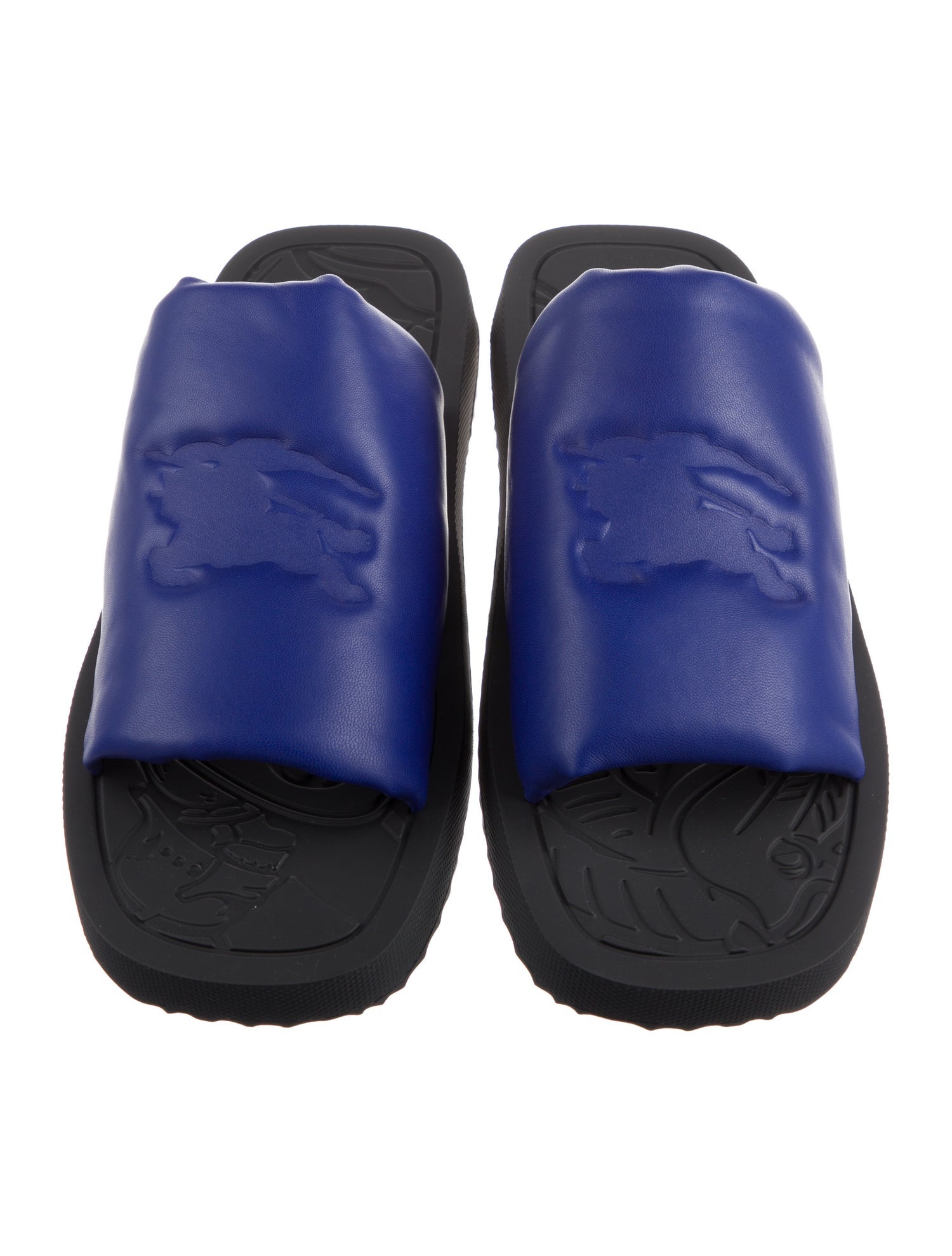 Burberry Leather Slides