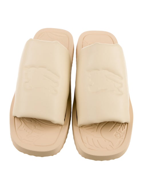 Burberry Prorsum Leather Slides