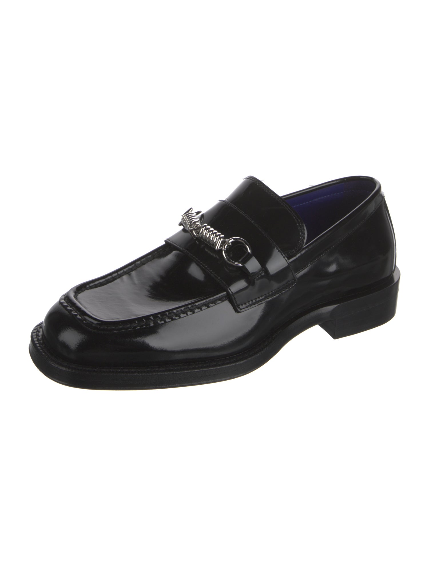 Burberry Prorsum Leather Dress Loafers