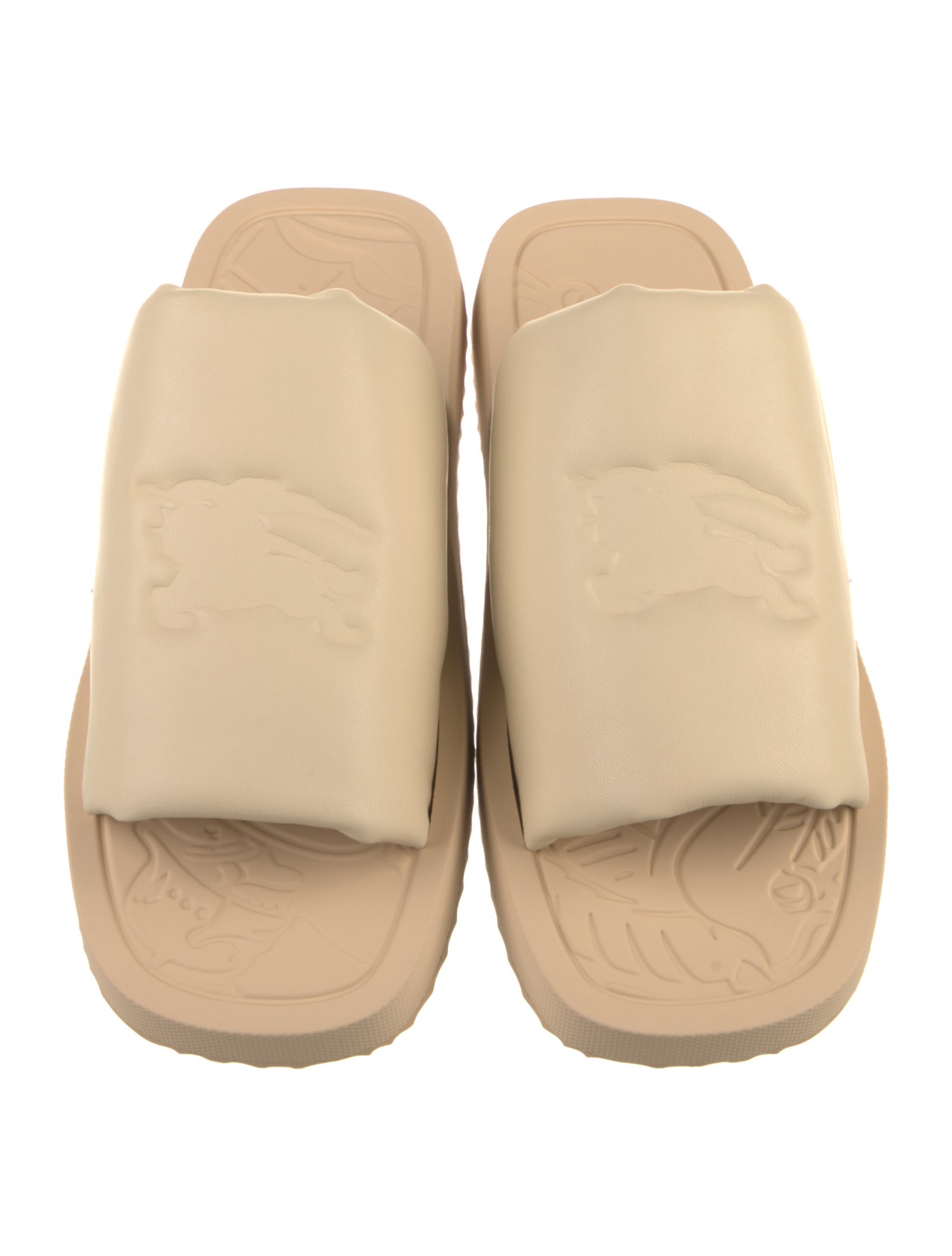 Burberry Prorsum Leather Slides