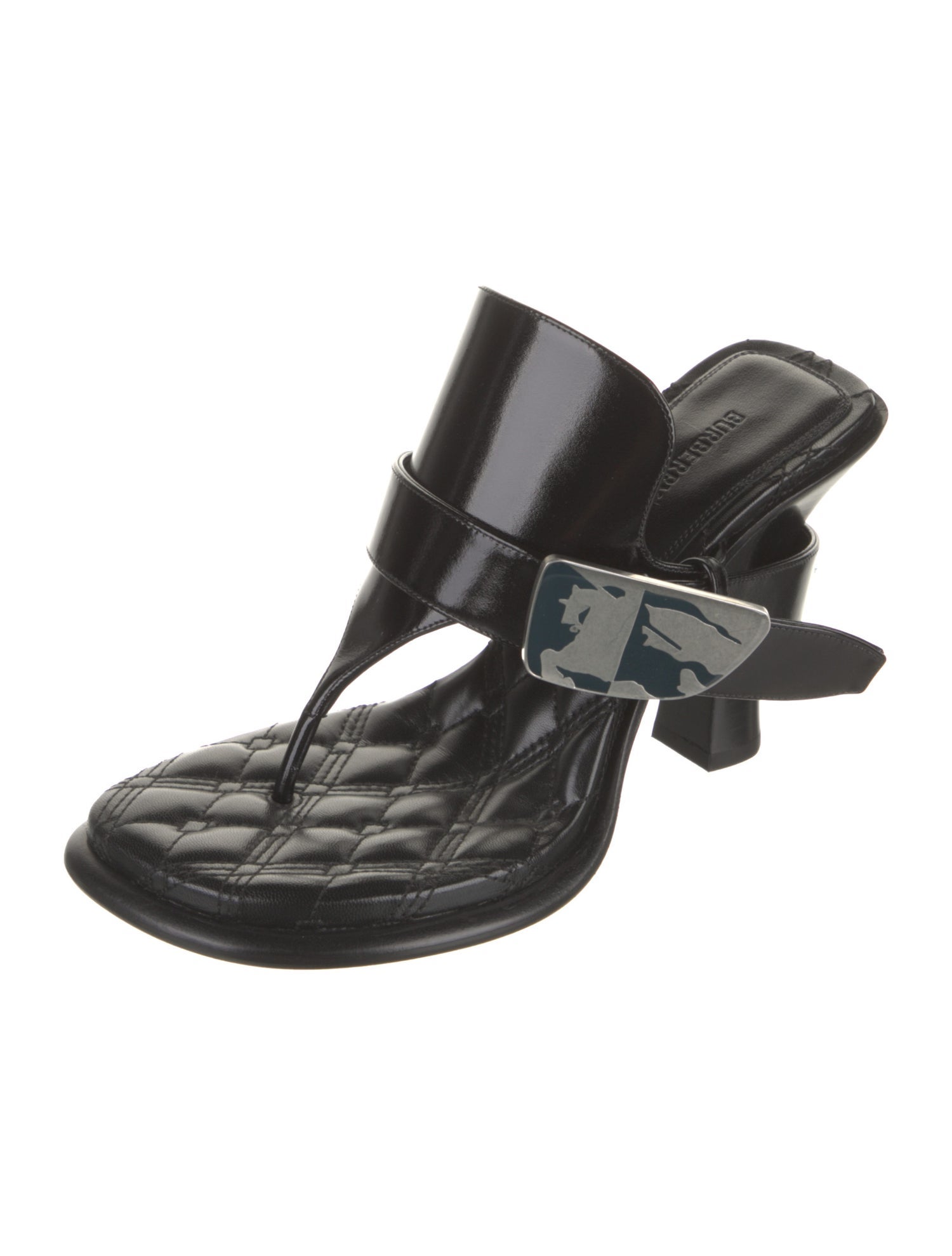 Burberry Prorsum Leather Flip Flops