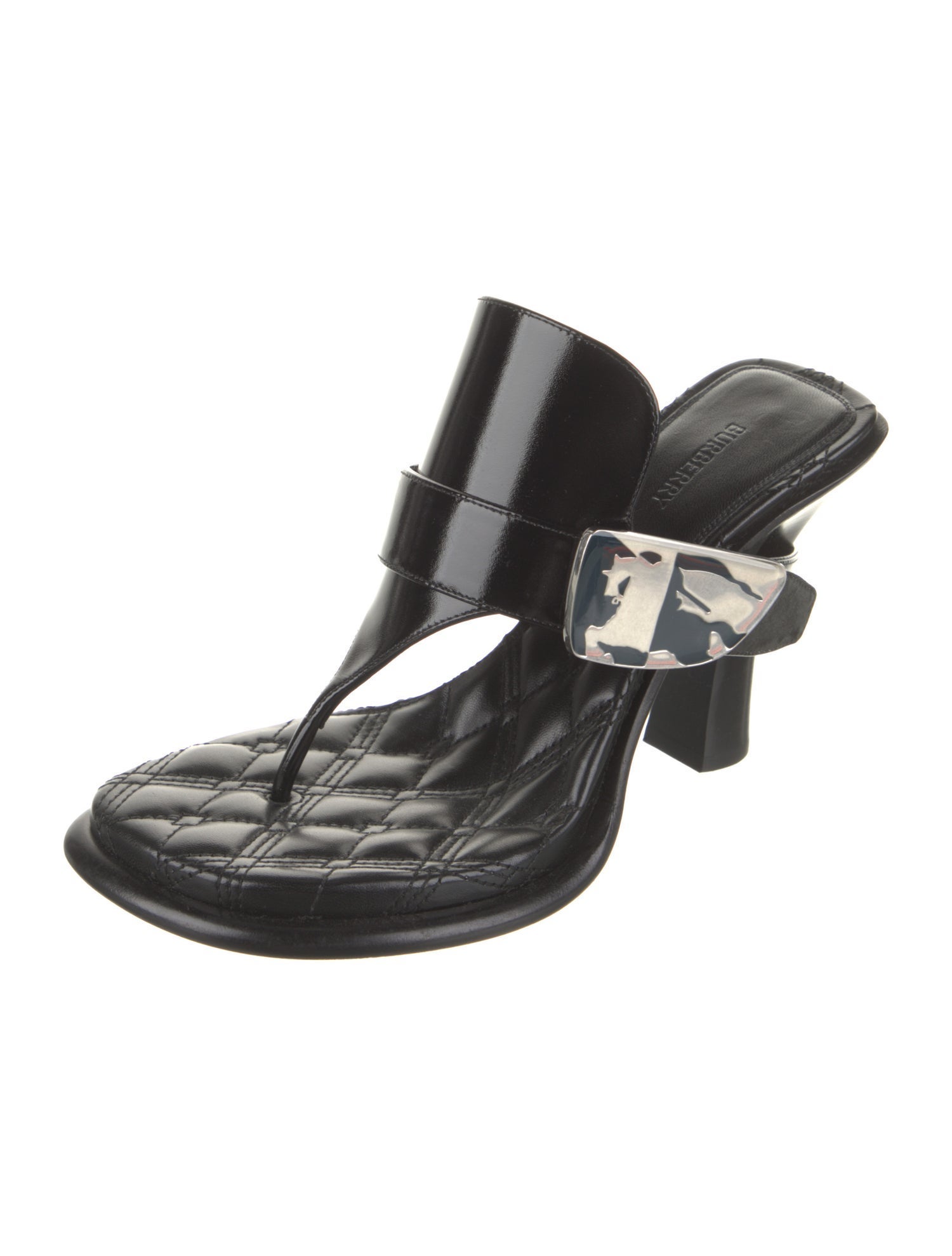 Burberry Prorsum Leather Slides